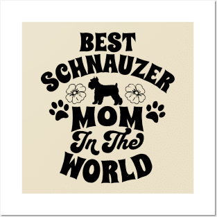 Best Schnauzed Mom Posters and Art